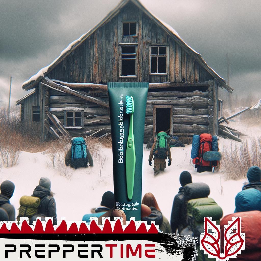 Bild von biologisch abbaubaren Zahnbürsten aus nachhaltigen Materialien, die umweltfreundliche Zahnpflege fördern.